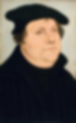 Tableau Reproduction Atelier De Lucas Cranach L'Ancien - Portrait De Martin Luther - Toile Sur Cadre - Prêt à Accrocher - Neuf