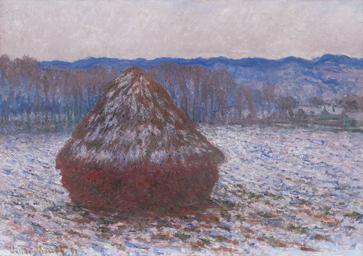 クロード・モネ、MEULES, EFFET DE NEIGE, LE MATIN クロード・モネ、MEULES, EFFET DE NEIGE, LE MATIN 美術品