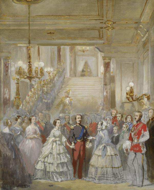 【最高鑑定】1855年 英国ヴィクトリア女王 フランス訪問記念 4a0bbfa07b44e33a37d6902f856a1d