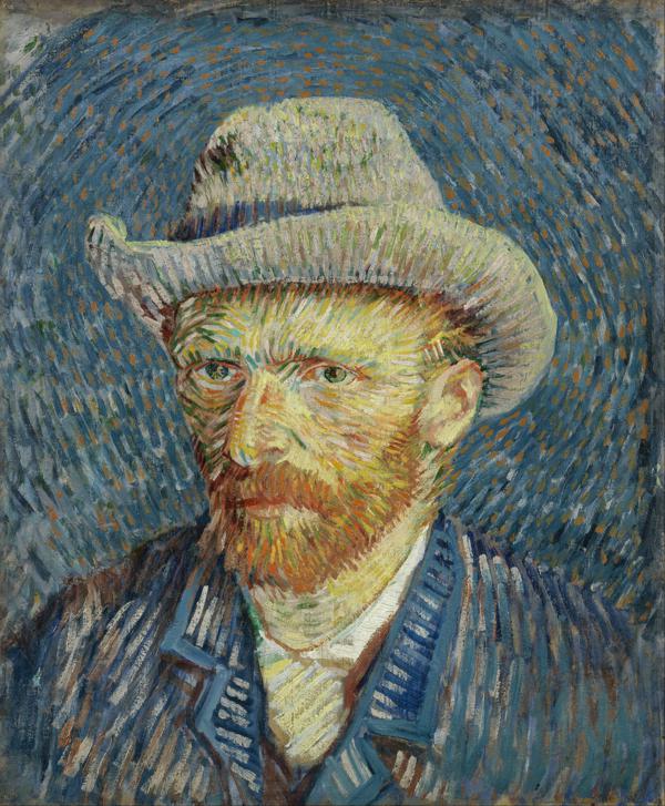 コーヒーポット、皿、果物の静物画 - フィンセント・ファン
