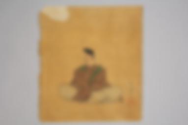 【 狩野昌運（季信）鍾馗図 】 絹本墨画淡彩 捲り 旧家所蔵 4f9820680f6772175ff21266e72174