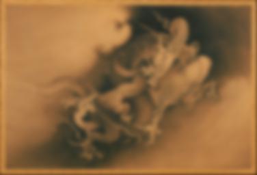 雲に双龍図 - 狩野芳崖 | FeelTheArt