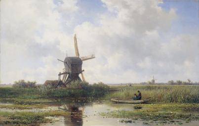 ウィレム・ルーロフス　Willem Roelofs オランダ画家　版画家 絵画 ウィレム・ルーロフス | FeelTheArt