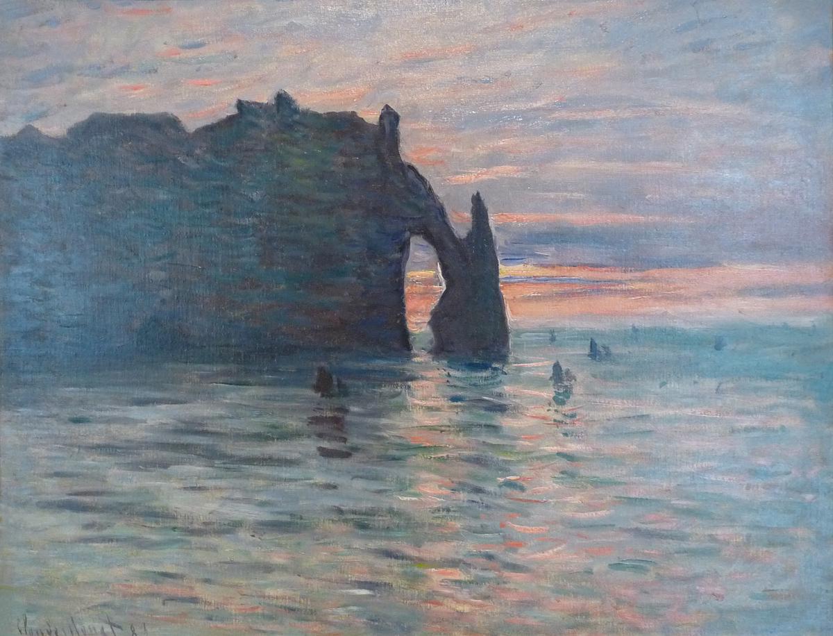クロード・モネ、「The Cliffs at Etretat」、厳選 ファイル:Claude Monet The Cliffs at Etretat.jpg - Wikipedia