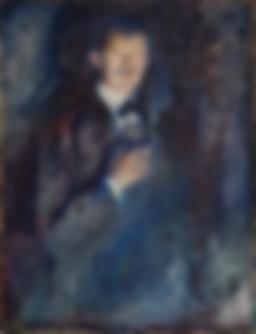 作者不明　たばこを吸う老人　絵画　油絵 2024年新作入荷 作者不明 油絵 絵画 たばこを吸う老人 絵画 - 絵画