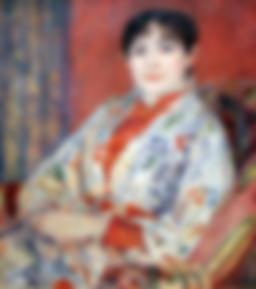 ピエール＝オーギュスト・ルノワール、【アンリオ夫人】 Amazon｜ピエール＝オーギュスト・ルノワール Pierre-Auguste