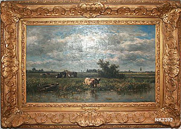 ウィレム・ルーロフス　Willem Roelofs オランダ画家　版画家 Willem Roelofs - Wikipedia