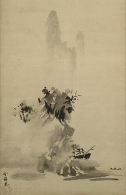 破墨山水図 - 雪舟 | FeelTheArt